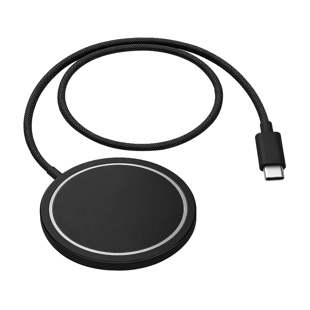 Chargeur Inductif Magnétique à Recharge Rapide 15 W pour Appareils Compatibles Qi